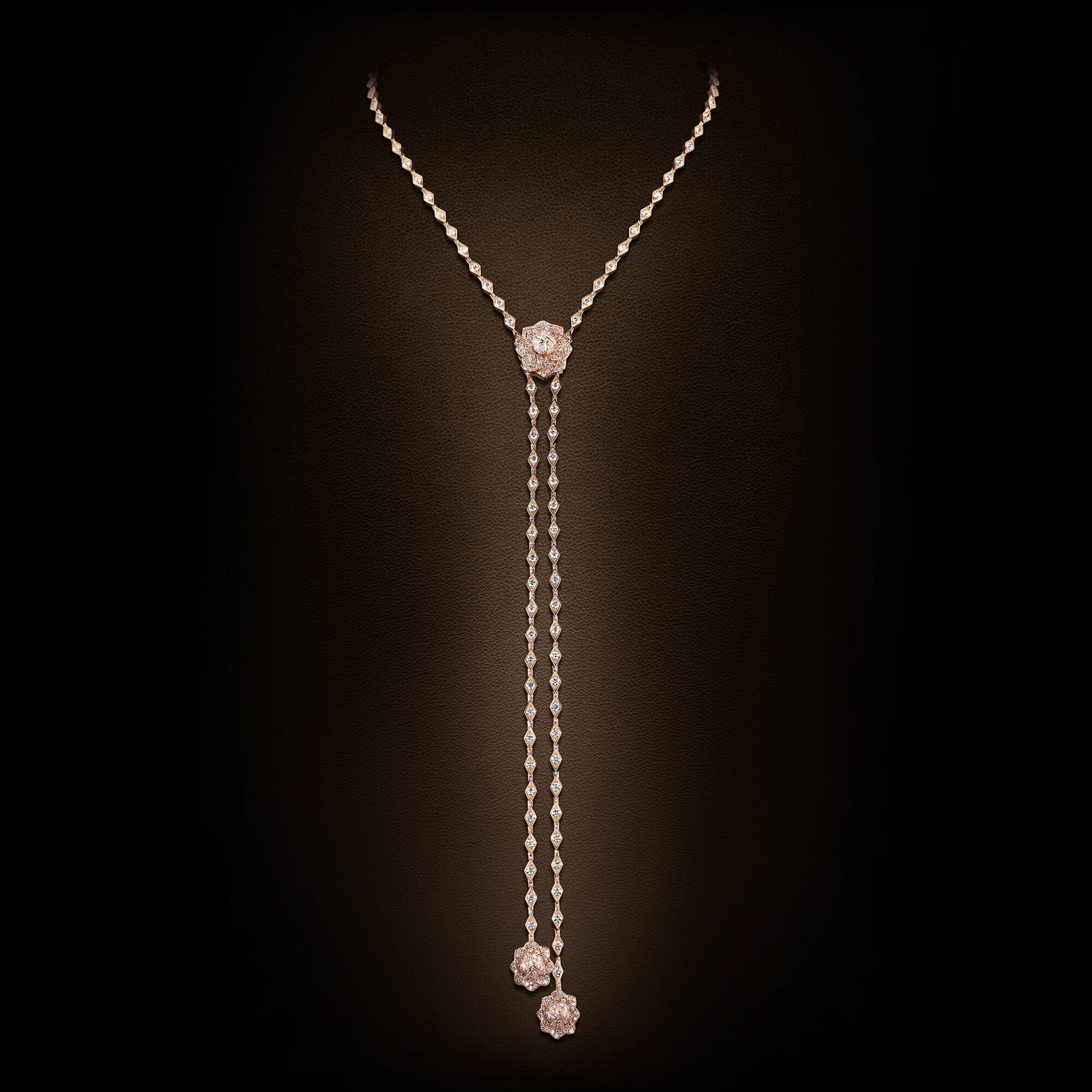 Collier ROSE POUDRÉE