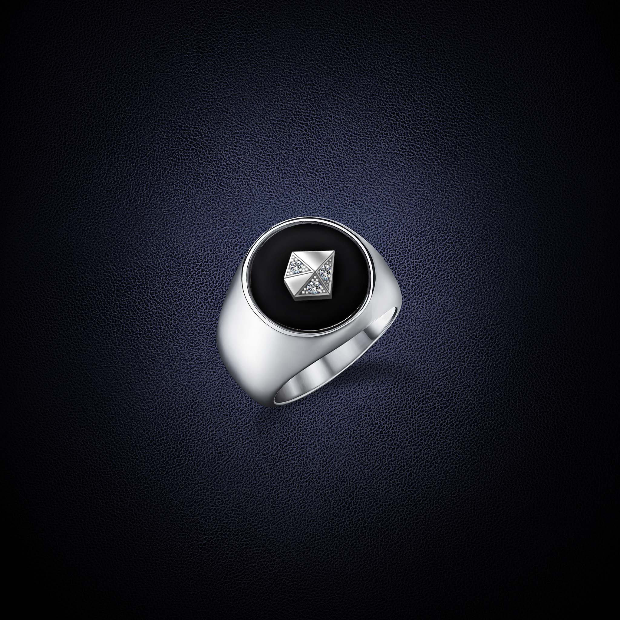 Signet ring RING ROCK