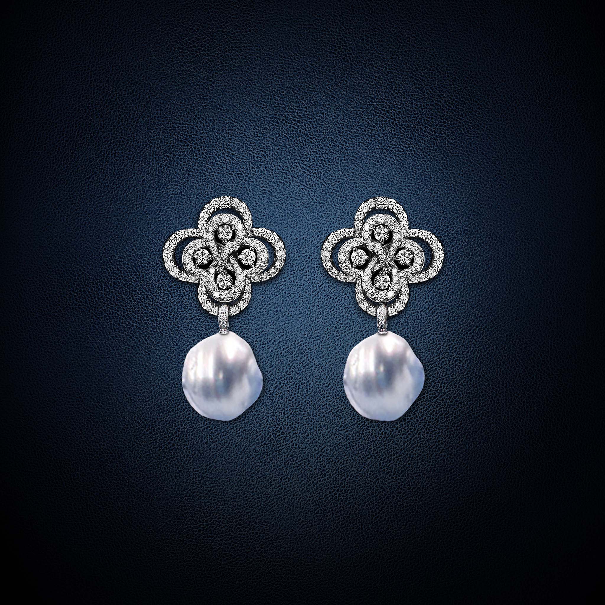 Boucles d’oreilles 8 PEARLS